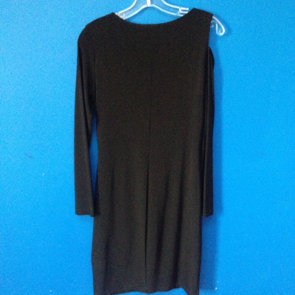 ALEX & AREA by KOMAROV Black Asym Cocktail Dress S - Picture 6 of 6